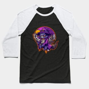 The witch cat Baseball T-Shirt